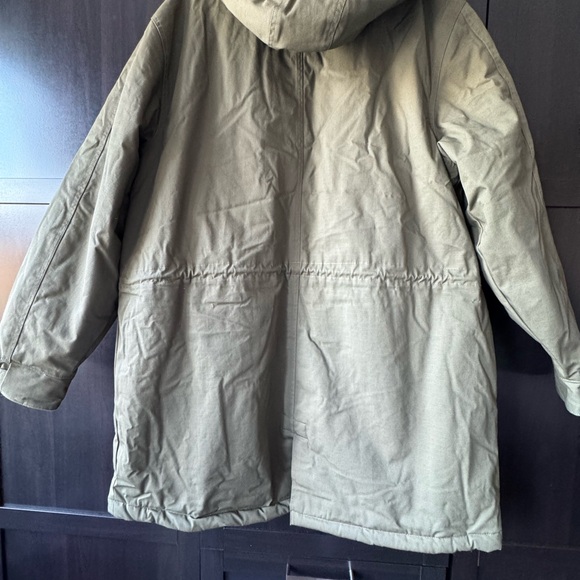 Levi's Green Outdoor Parka Jacket - Picture 9 of 12